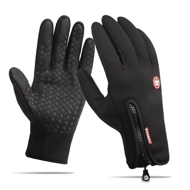 Guantes para moto verde militar