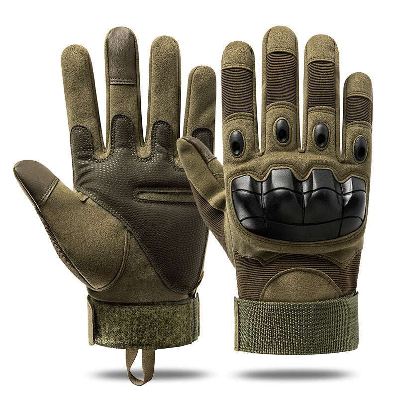 Guantes piel hombre tacticos militares