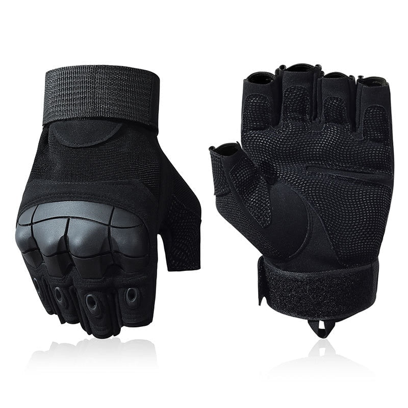 Guantes piel hombre tacticos militares
