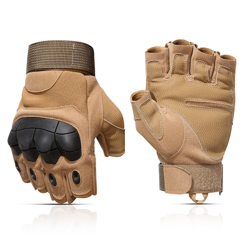 Guantes piel hombre tacticos militares