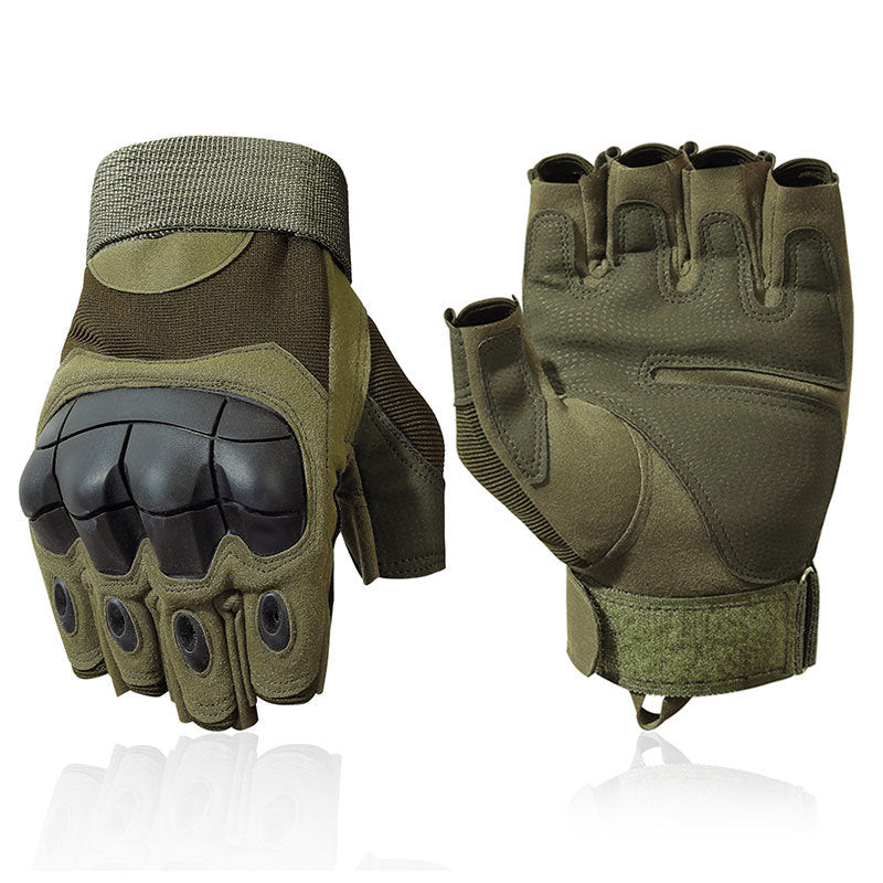 Guantes piel hombre tacticos militares