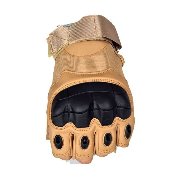 Guantes tacticos militares sin dedos