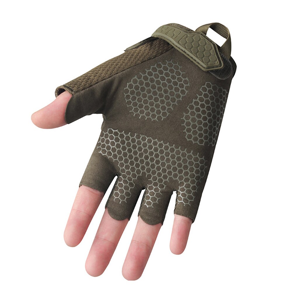 Guantes tacticos militares verdes