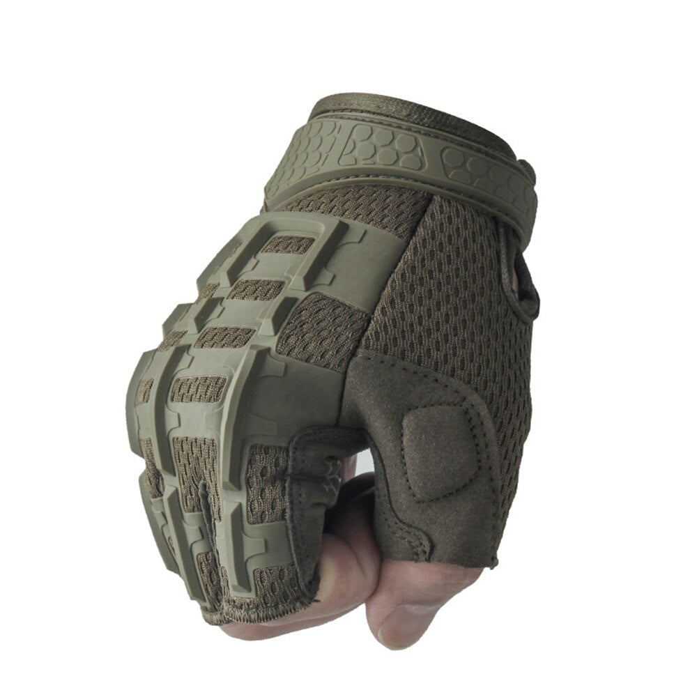 Guantes tacticos militares verdes