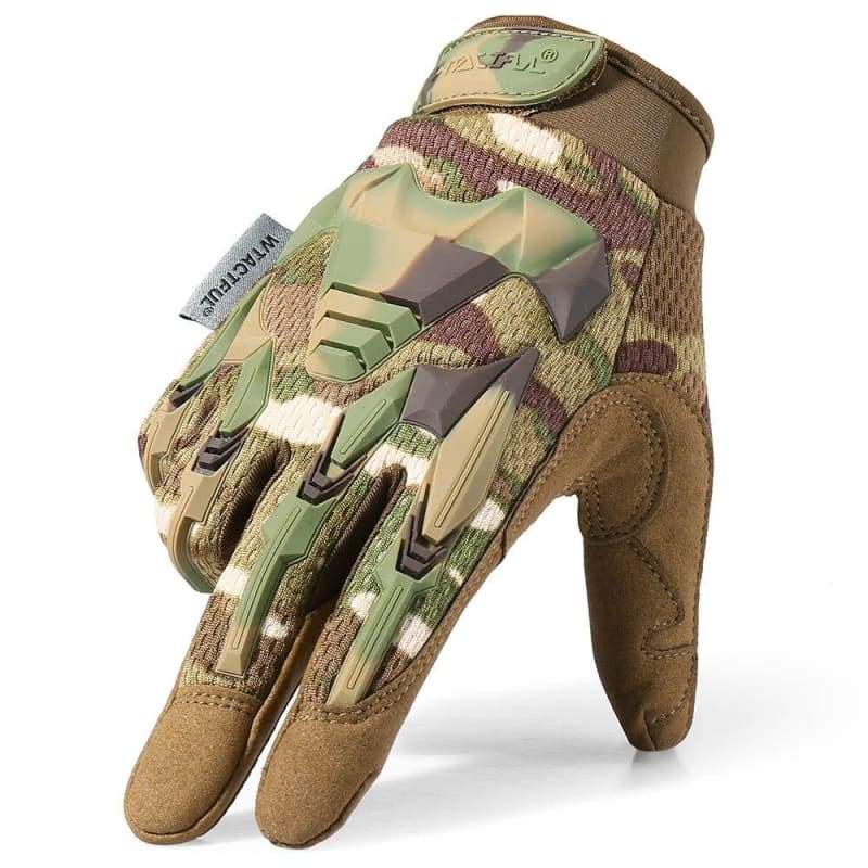 Guantes verde militar