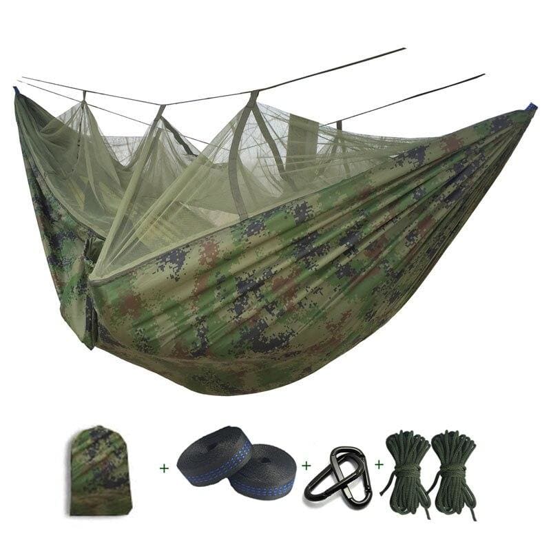 Hamaca acampada
