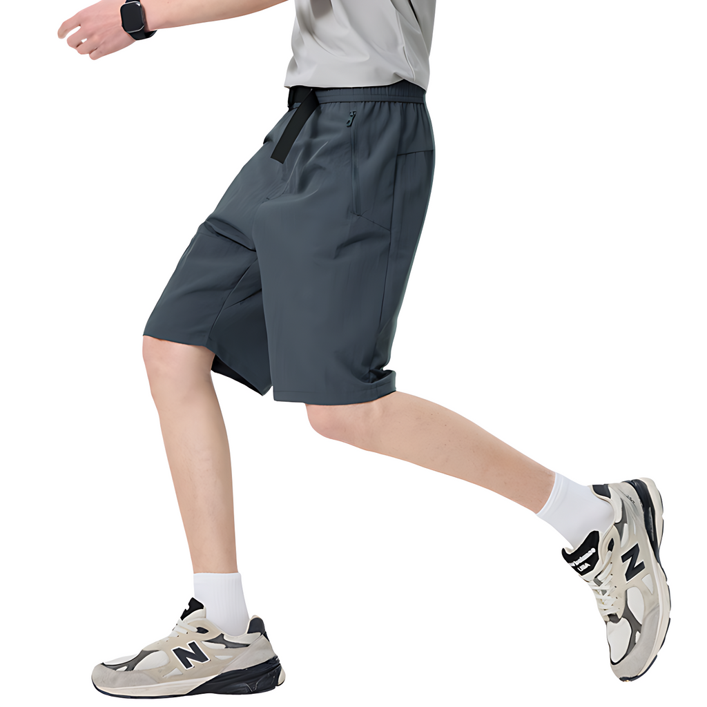 Hiking multi pocket shorts quick dry