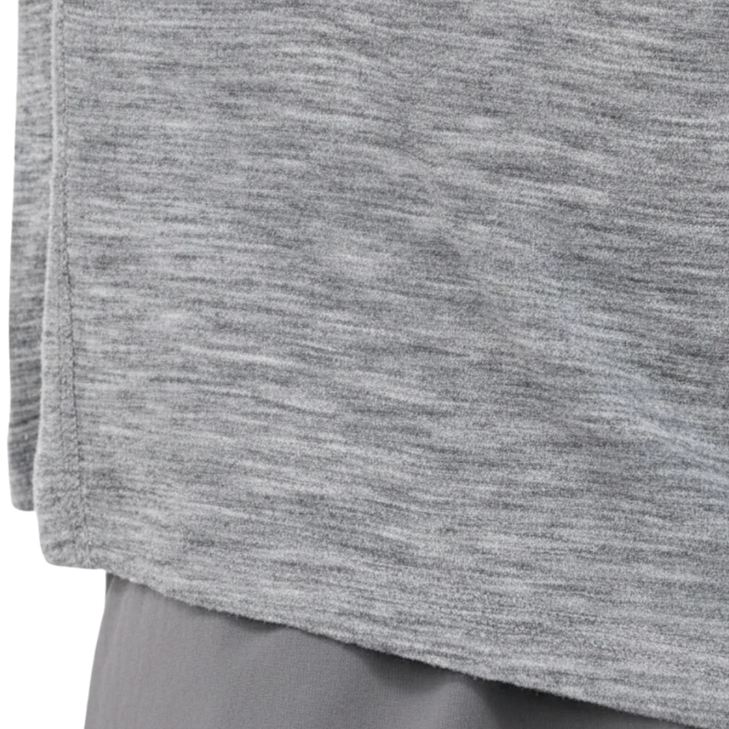 Camiseta lana merino gris