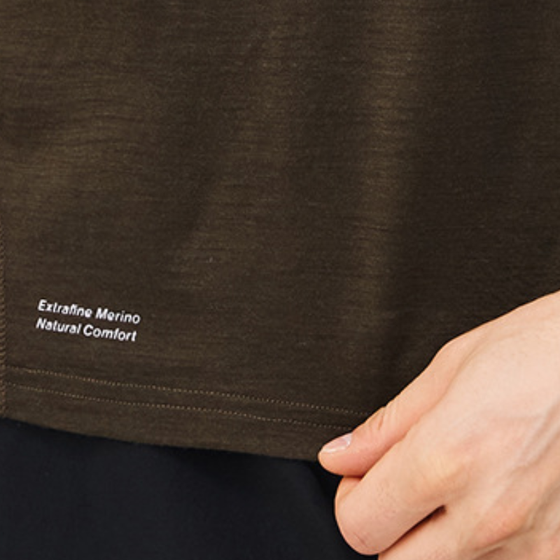 Camiseta lana merino verano