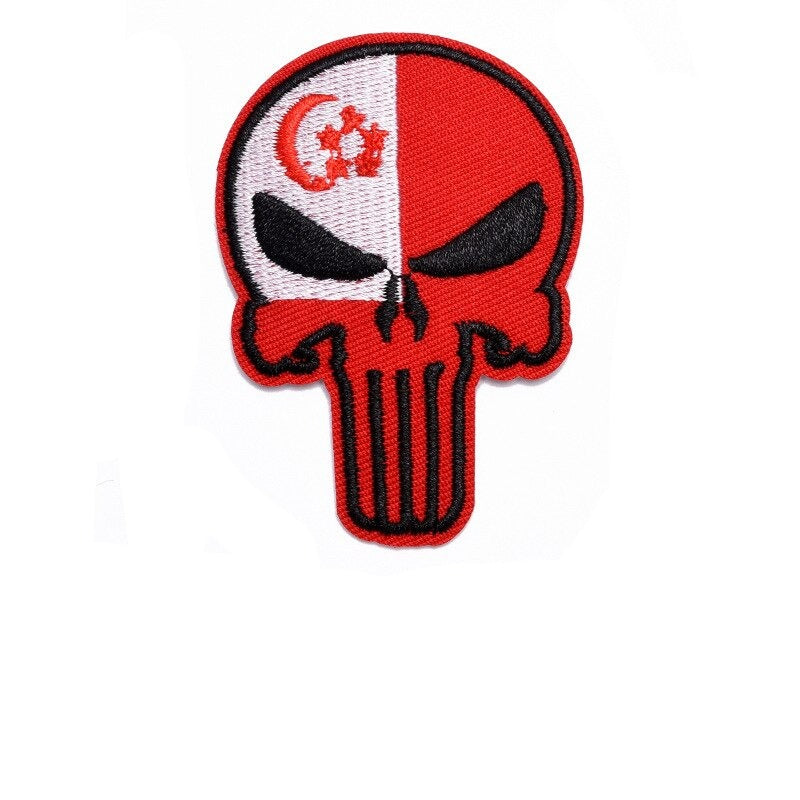 Insignias militares con calavera