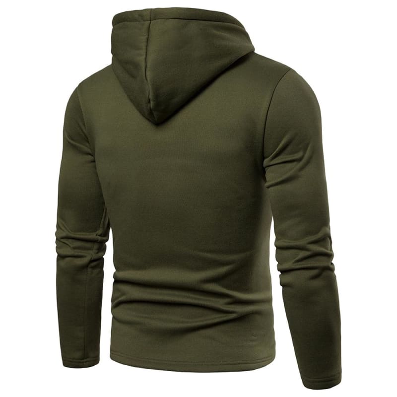 Jersey de hombre color verde militar