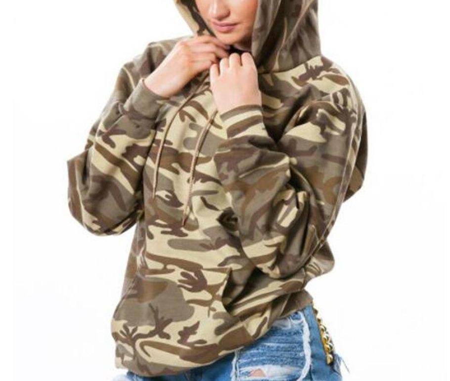 Jersey estilo militar mujer