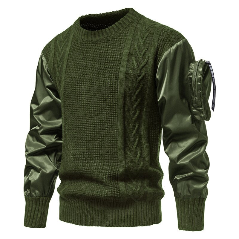 Jersey fino verde militar