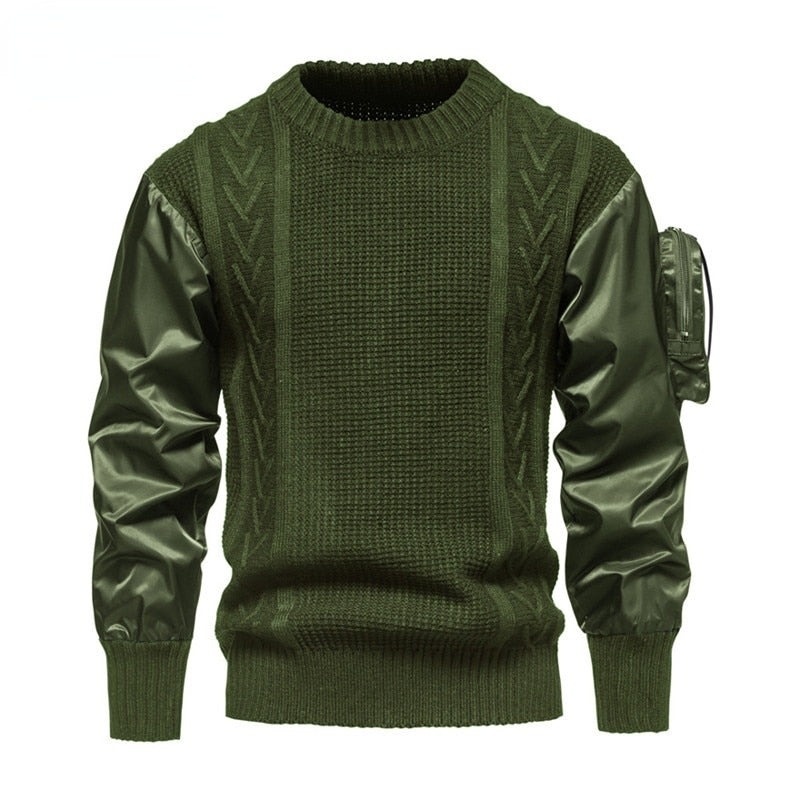 Jersey fino verde militar