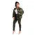 Jersey mujer color verde militar