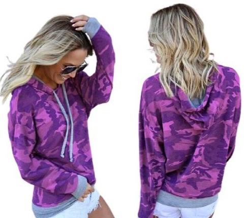 Jersey verde militar mujer