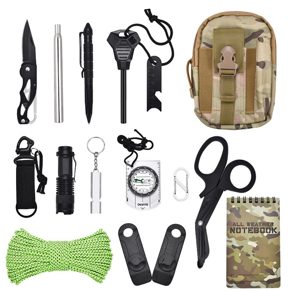 Kit de supervivencia bosque