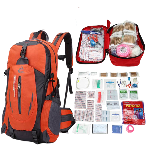 Kit de supervivencia desastre natural