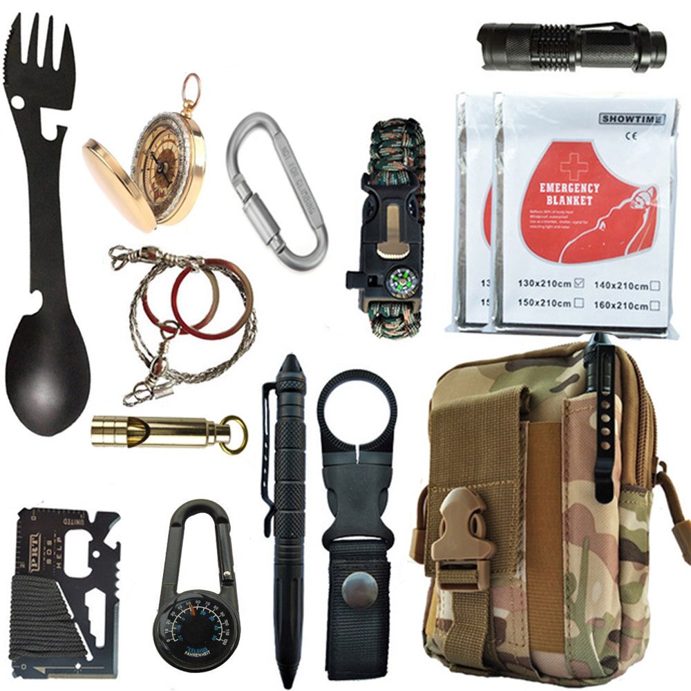 Kit de supervivencia en montaña