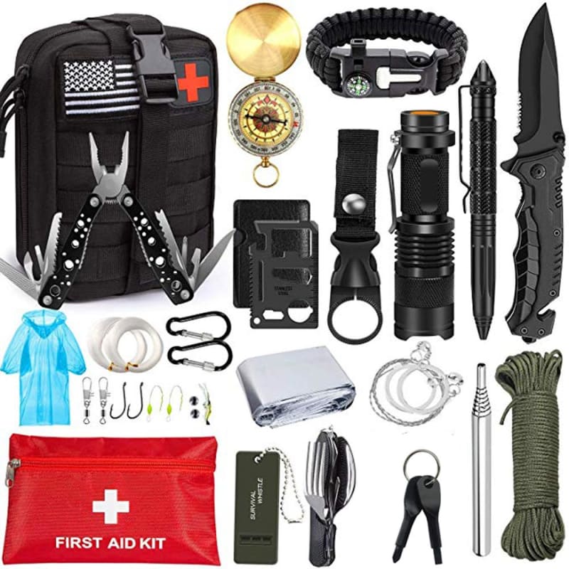 Kit de supervivencia mochilero