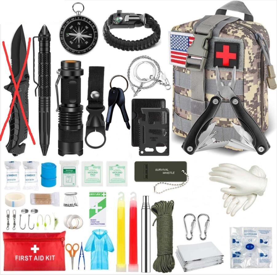 Kit de supervivencia montaña