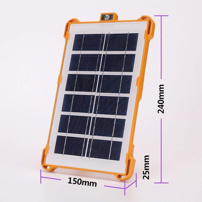 Lamparas de paneles solares