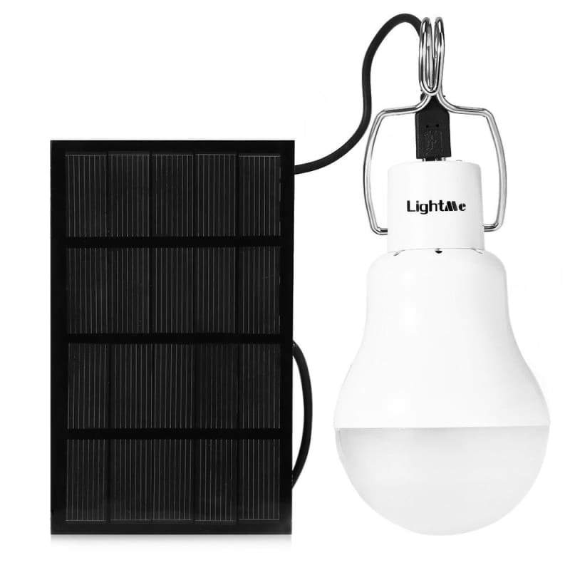 Lamparas solares blancas