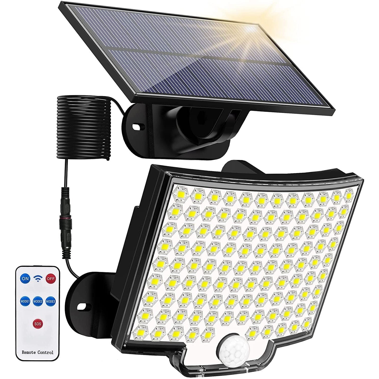 Lamparas solares con sensor de movimiento