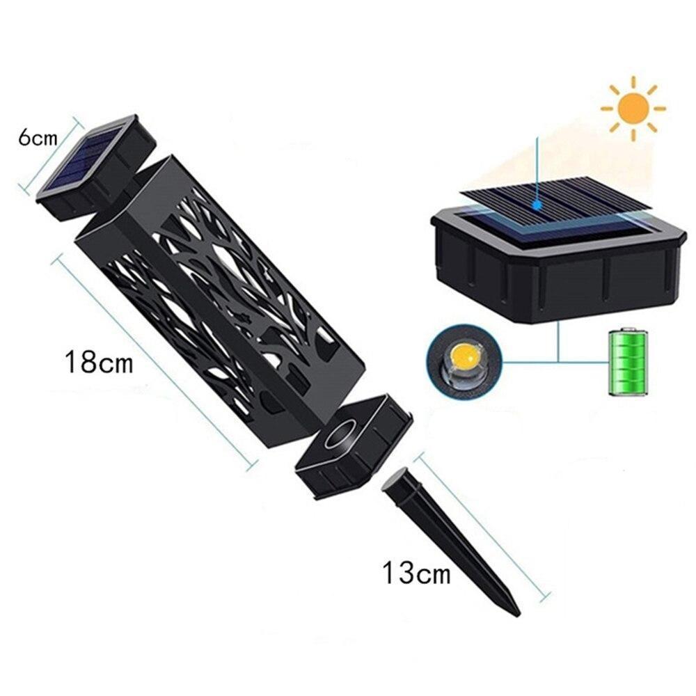 Lamparas solares jardin diseño
