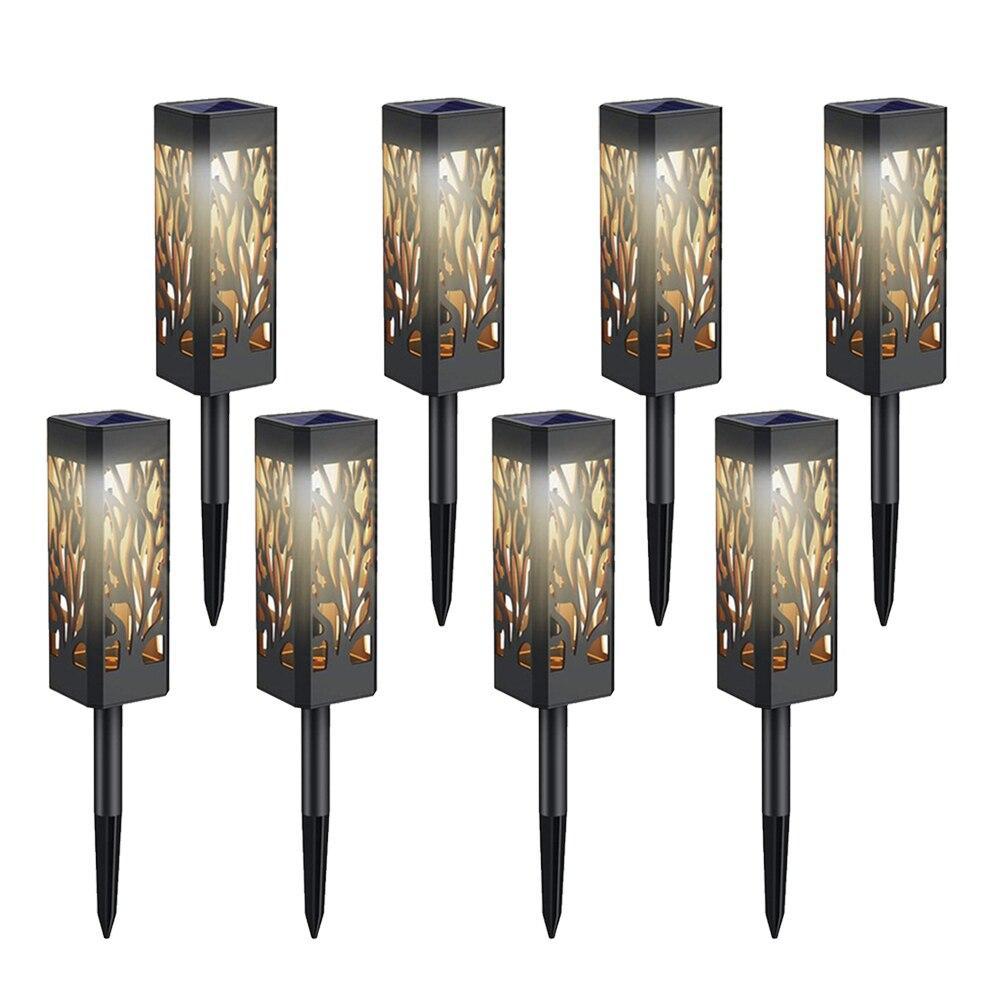 Lamparas solares jardin diseño