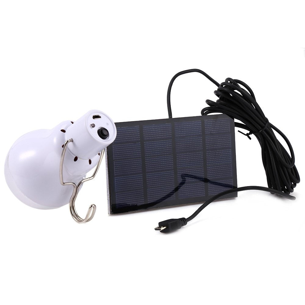 Lamparas solares para acampar