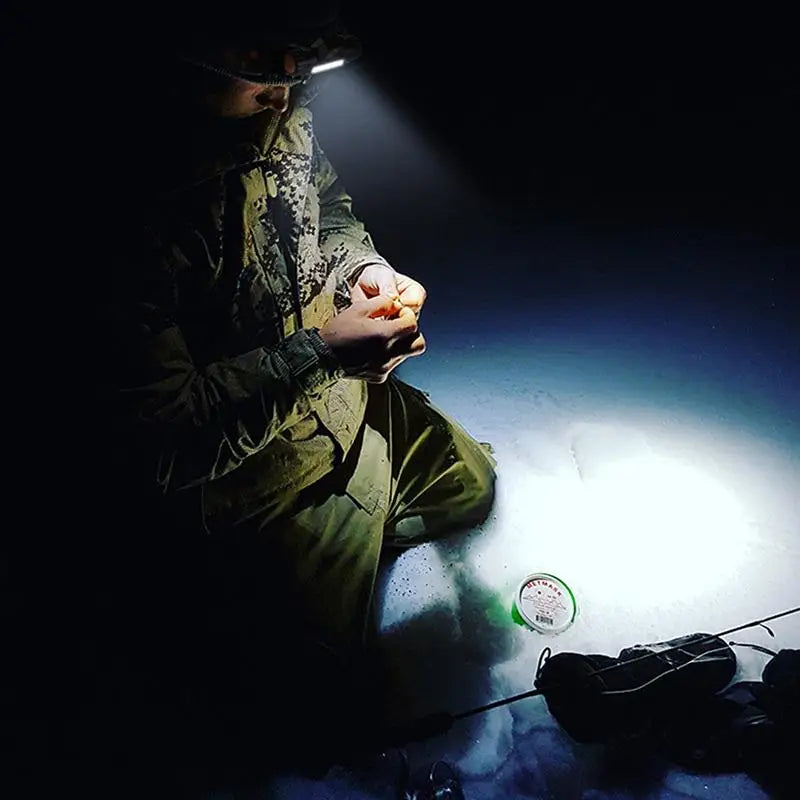 LAMPE FRONTALE - XPE + COB EN ABS