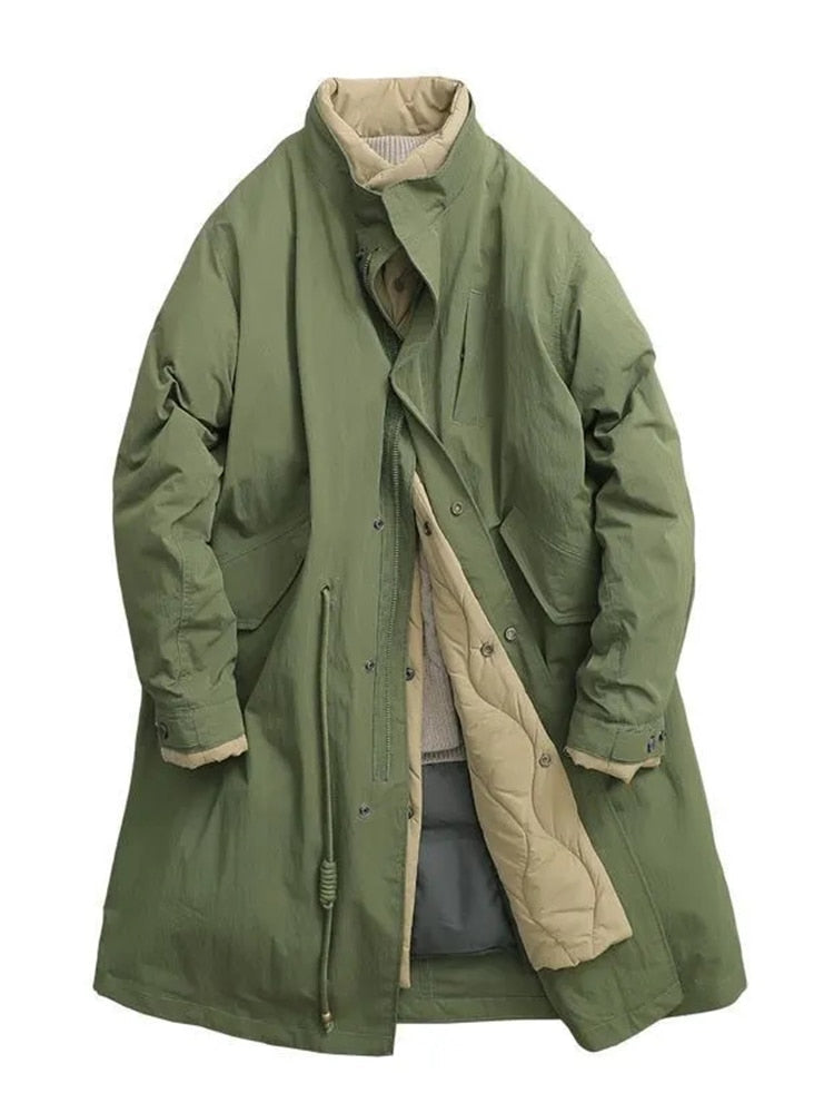 Looks com parka militar