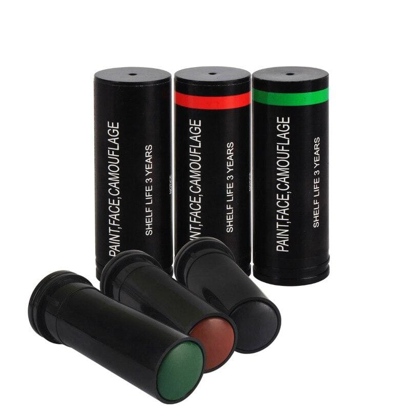 Maquillaje militar camuflaje