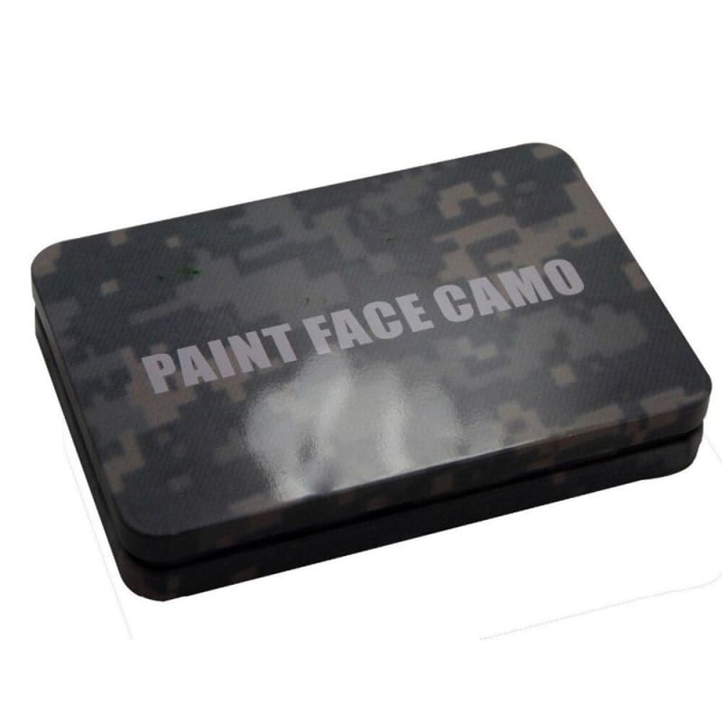 Maquillaje militar camuflaje hombre