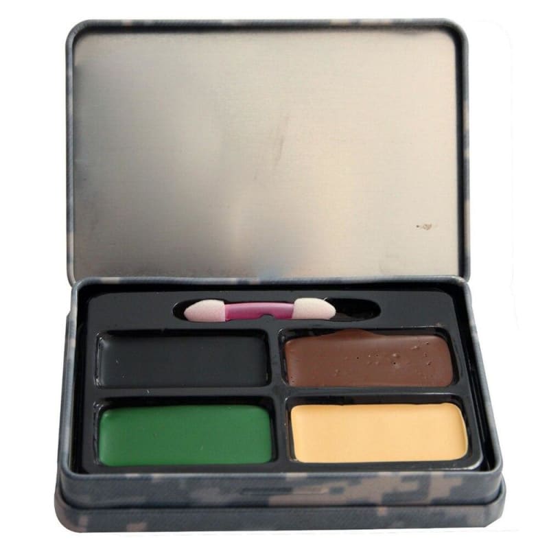 Maquillaje militar camuflaje hombre