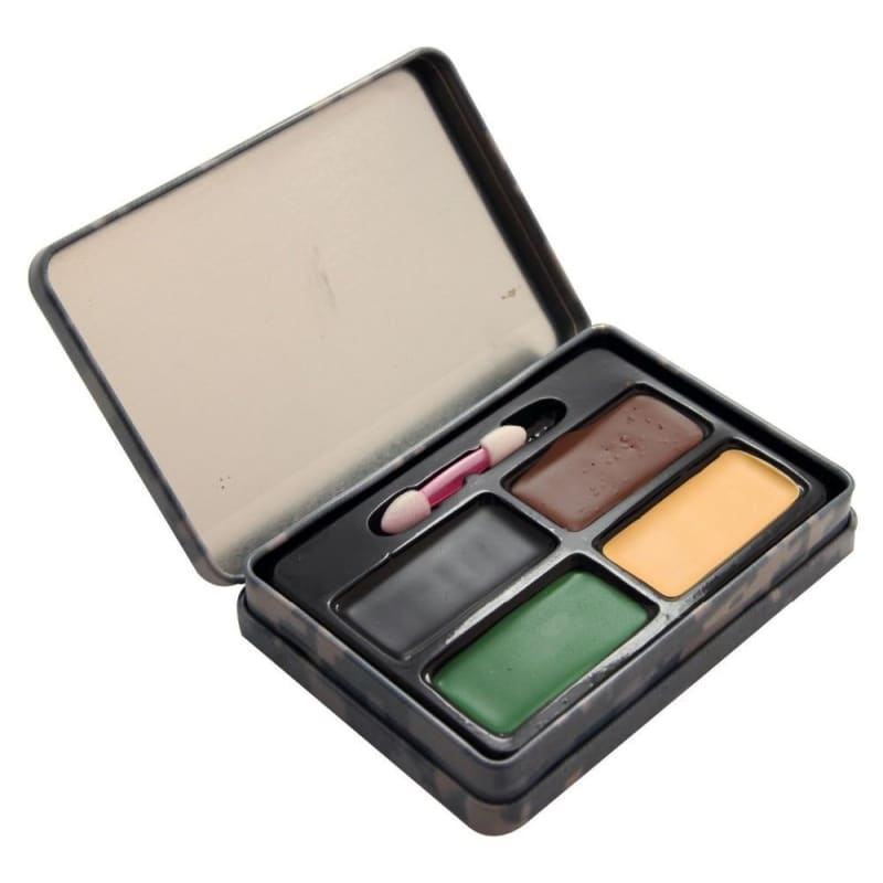 Maquillaje militar camuflaje hombre