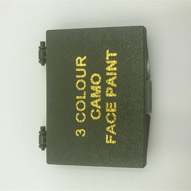 Maquillaje militar hombre
