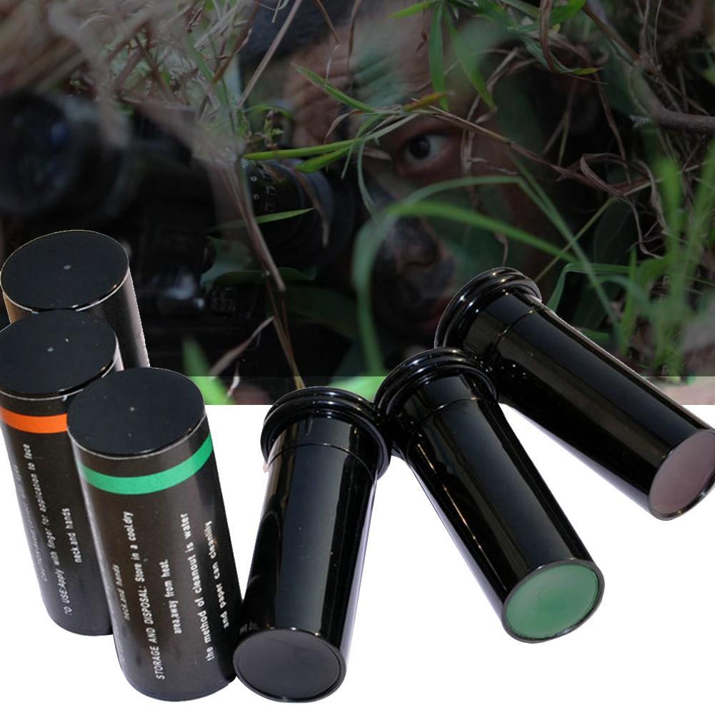 Maquillaje militar rostro