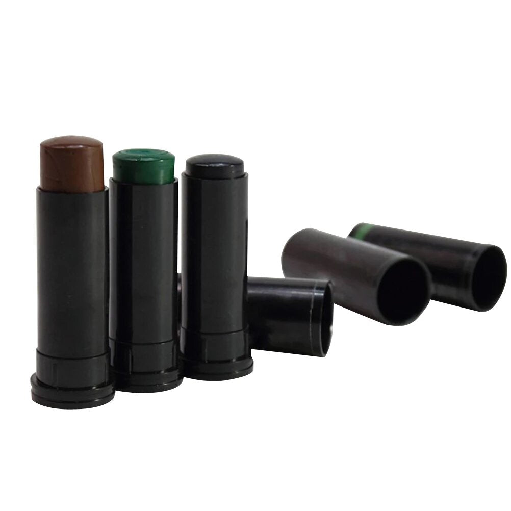Maquillaje militar rostro
