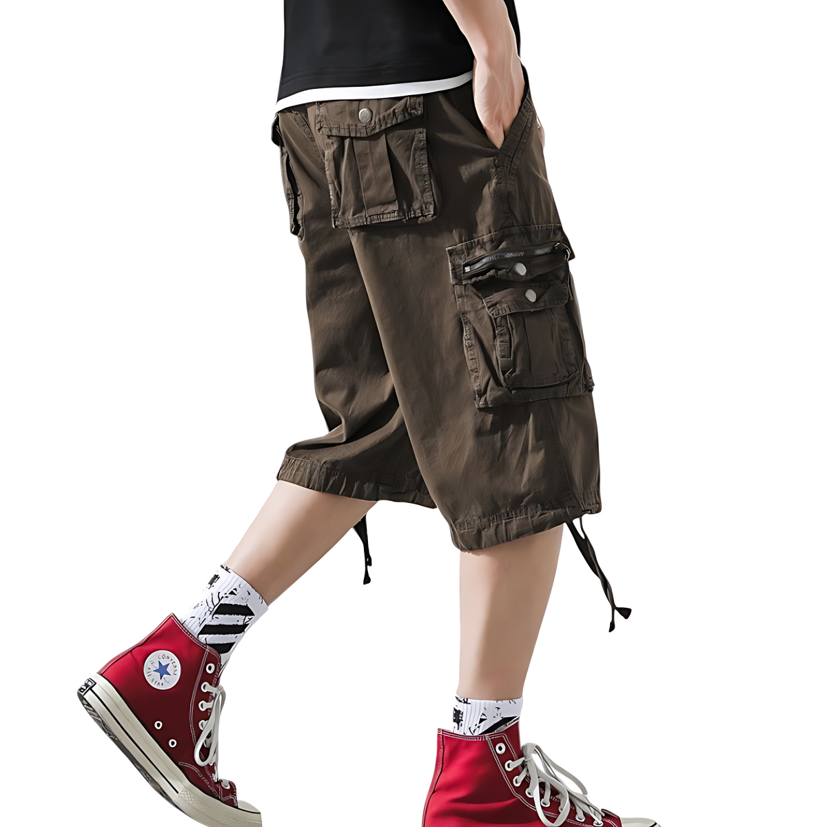 Men’s Retro Tactical Cargo Shorts