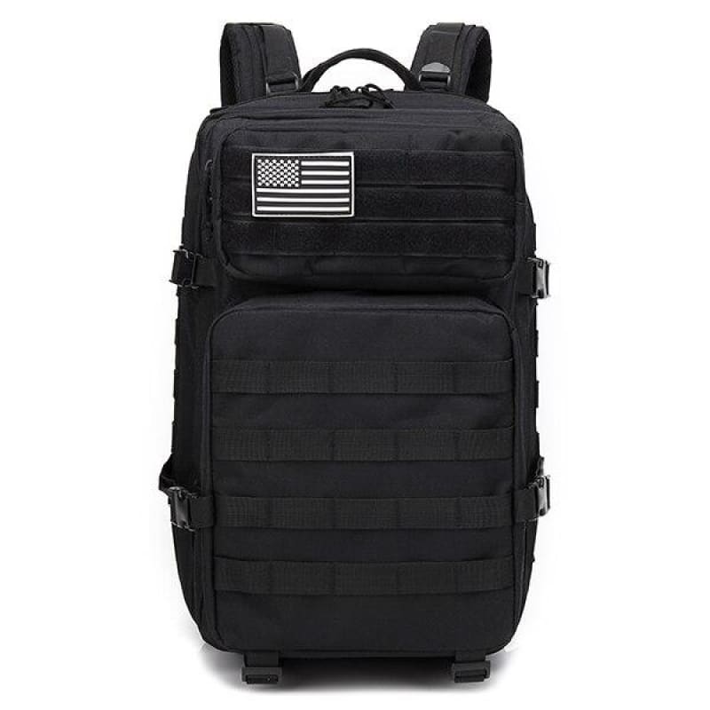 Mochila tactica negra 45 litros