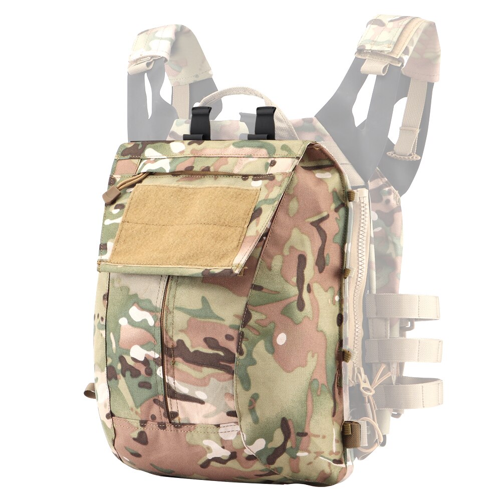 Mochila tactica verde bolsa