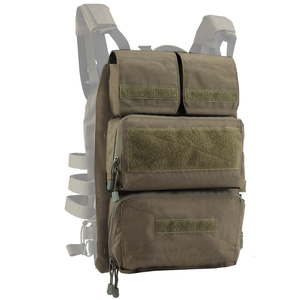 Mochila tactica verde bolsa
