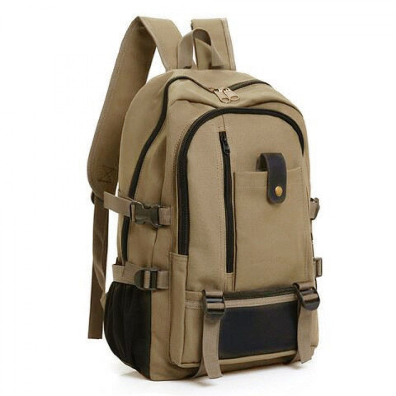 Mochilas marrones militares