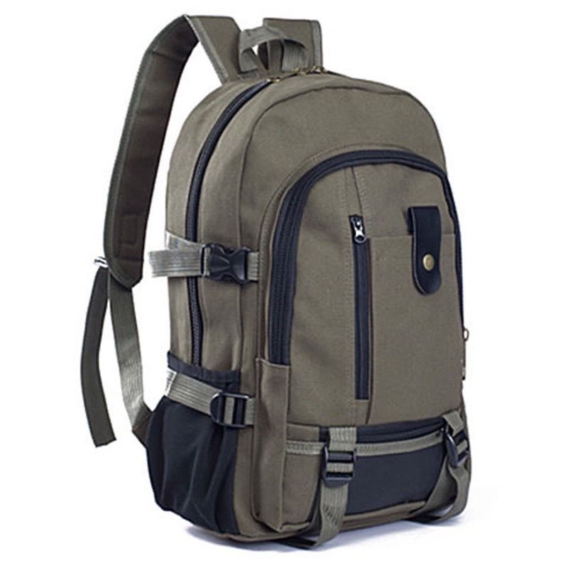 Mochilas marrones militares