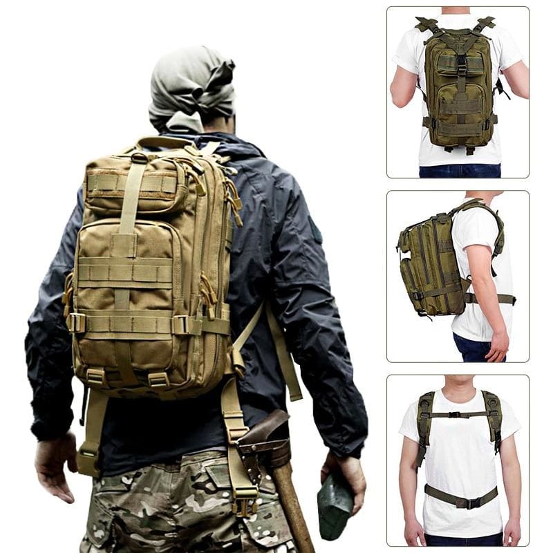 Mochilas militares camuflaje