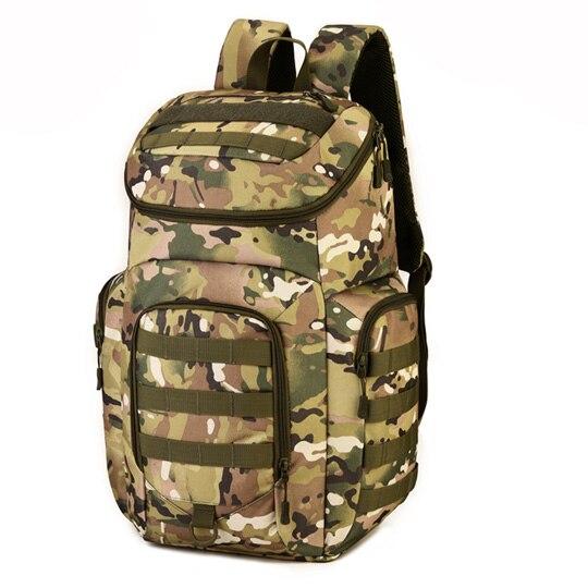 Mochilas verdes militares