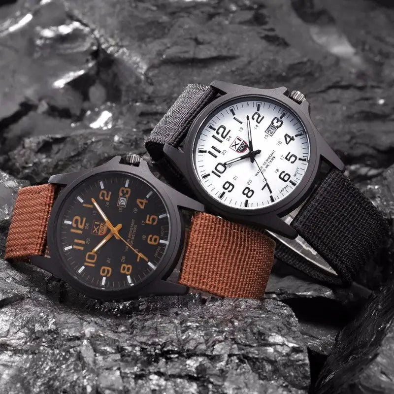 MONTRE MILITAIRE - ACIER INOXYDABLE DE MEILLEURE QUALITE