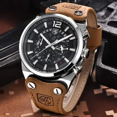 MONTRE MILITAIRE - CUIR VERITABLE